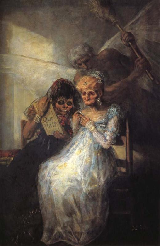 Francisco Goya Time oil painting image